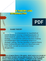 Game Theory and Externalities