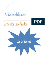 Artículos Definidos