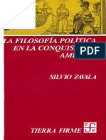 Zavala - La filosofía política en la conquista de América.pdf