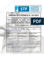 stf licitação df