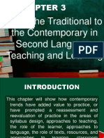 From Traditional To Contemporary (ESL)