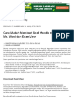 Moodle Examview Lengkap