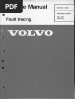 Charging System Fault Tracing _ Service Manual _ TP 30729 _ 1984 _ VOLVO®