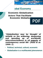 The Global Economy: Economic Globalization Actors That Facilitate Economic Globalization
