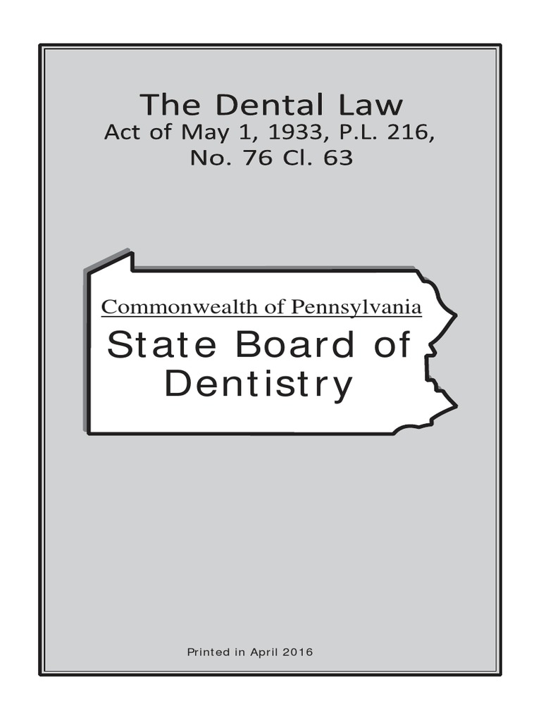 Dental Act 2018 Download Free Pdf Dental Hygienist Dentistry