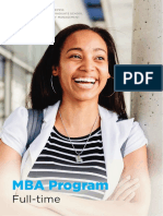 MBA Program: Full-Time
