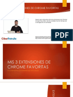 Mis 3 Extensiones Favoritas