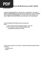 How to Install MXRoad V8i SELECTseries 4 REVISED Hosted Only