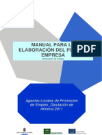 Manual para La Elaboración de Un Plan de Empresa PDF