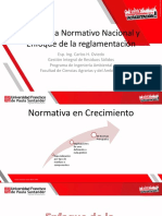 Clase 4 - Panorama Normativo Nacional y Enfoque