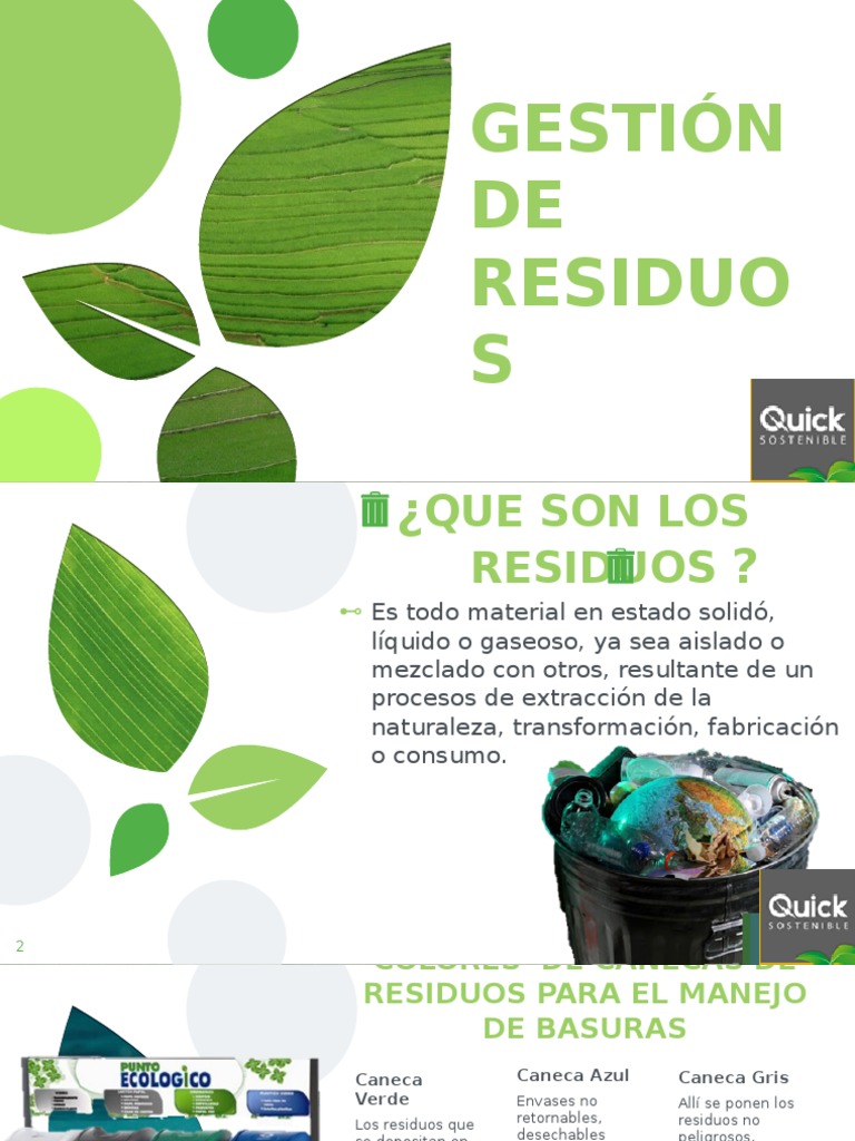 Guía de Gestión de Residuos y Reciclaje | PDF | Reciclaje | Residuos