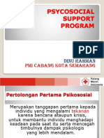 Program Dukungan Psikososial PMI Semarang