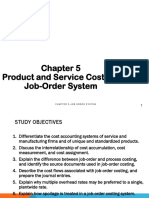 Chapter 5 - Job Order Costing