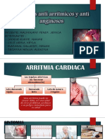 Antiarritmicos y Antiginosos