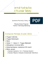 Dr. Syeilendra Pramuditya - Lecture Notes On Thermal Hydraulics and Nuclear Safety