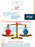 Igualdad de género en la Universidad Católica Los Ángeles de Chimbote