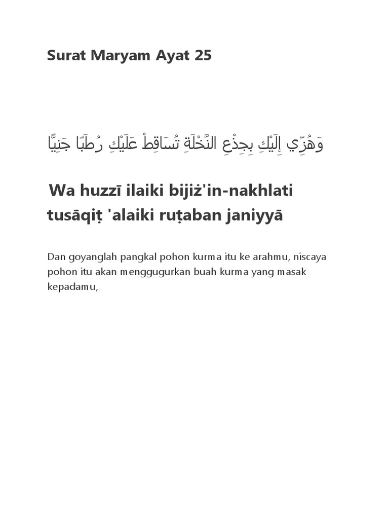 Surat maryam