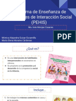 Programa de Enseñanza de Habilidades de Interacción Social (PEHIS).pptx