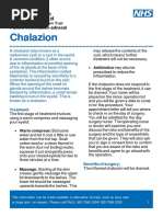 Chalazion: Patient Information-Adnexal