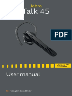 Jabra Talk 45 User Manual EN - RevA