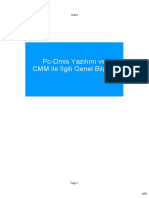 CMM PC Dmis