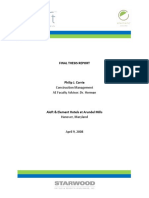Final Thesis Report: Construction Management AE Faculty Advisor: Dr. Horman