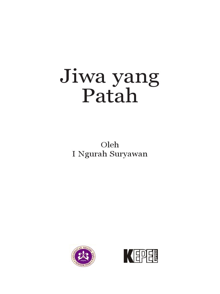 Buku Jiwa Yang Patah