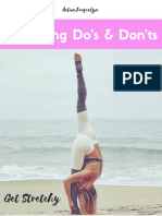 Stretching Do's & Don'ts: Get Stretchy