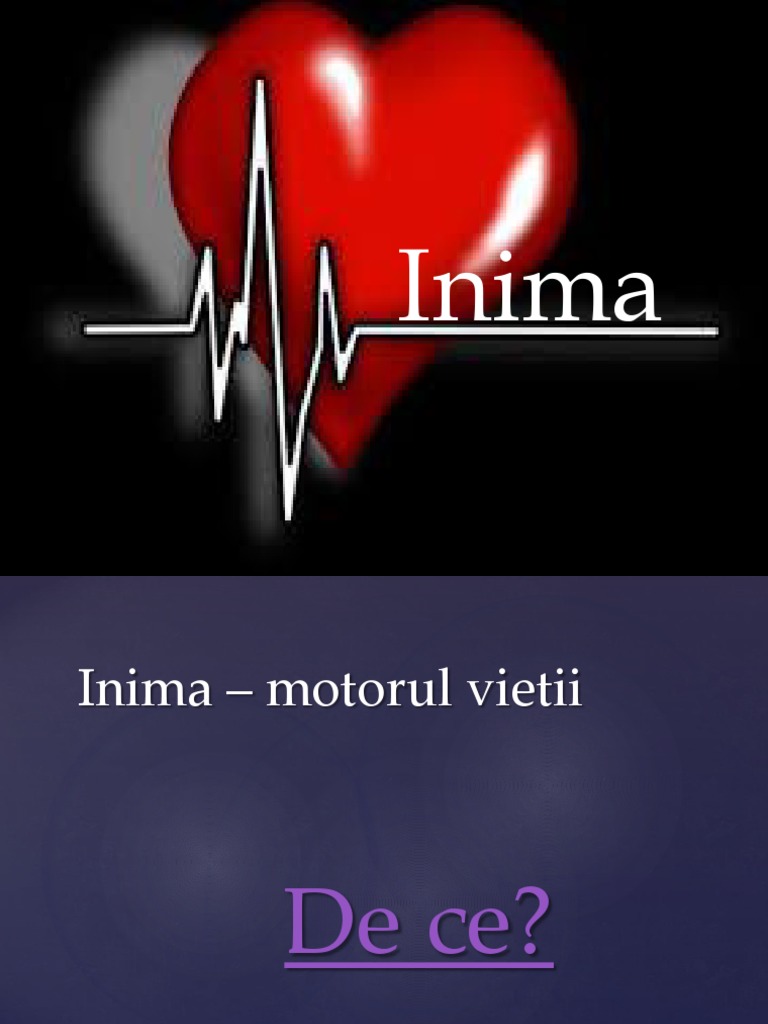Inima PPT - Bio - Stiati Ca | PDF