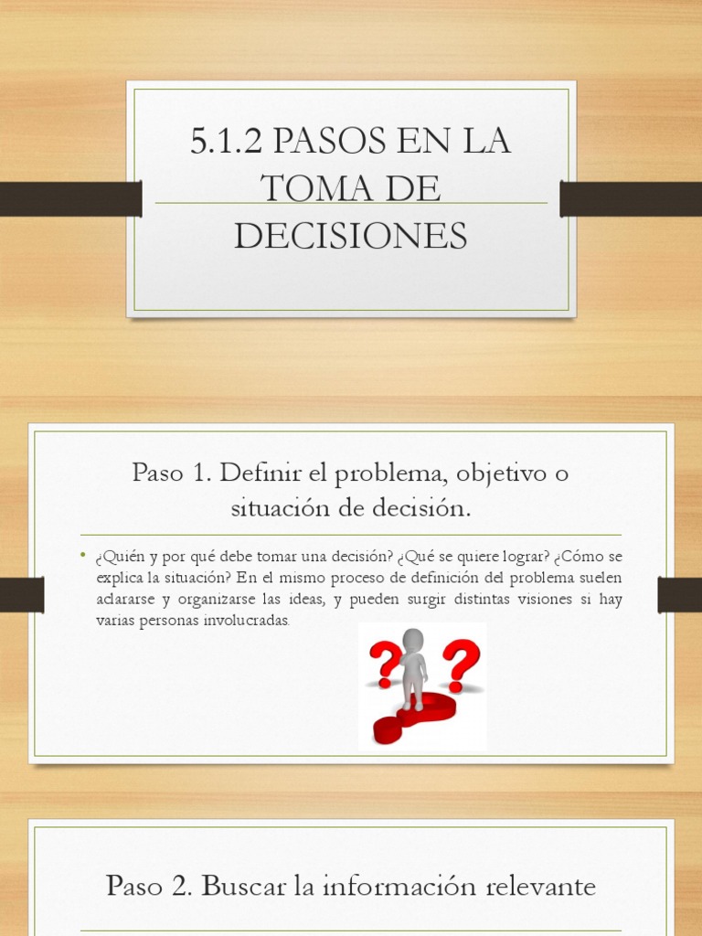 Pasos en la Toma de Decisiones | PDF | Toma de decisiones | Simulación