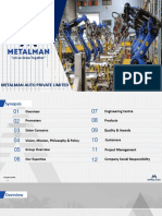Let Us Grow Together: Metalman Auto Private Limited Company Profile