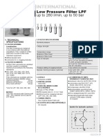 Up To 280 L/min, Up To 50 Bar: Low Pressure Filter LPF