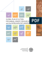 Global Plan of Action For Animal Genetic Resources: and The Interlaken Declaration