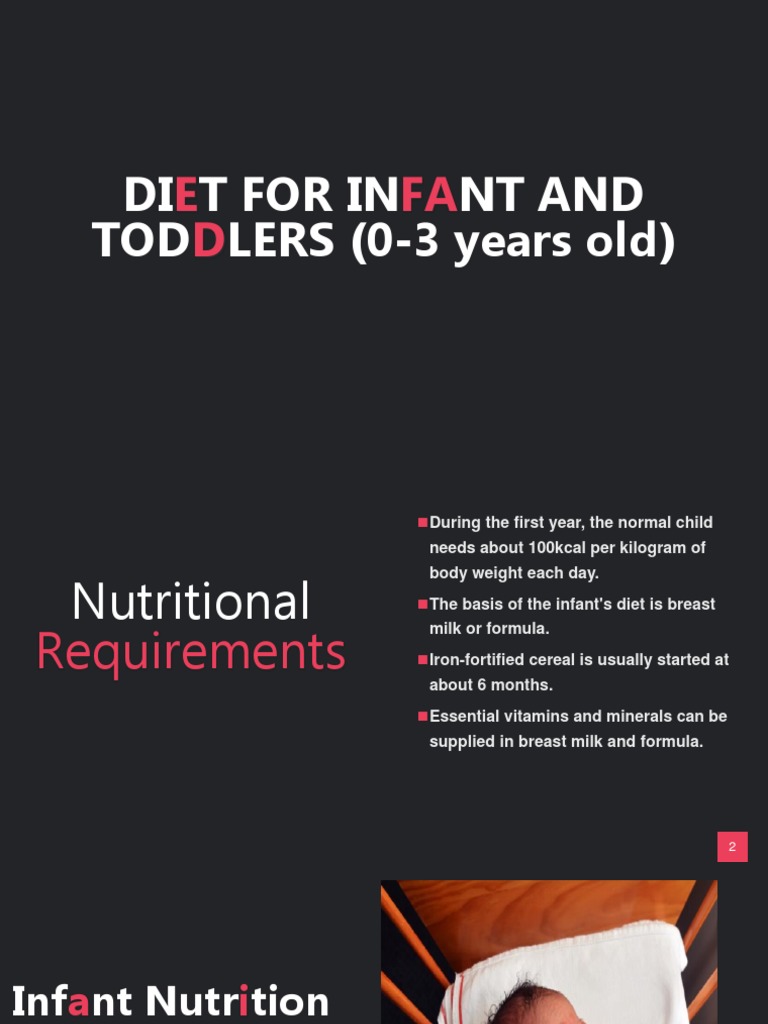 Infant & Toddler Nutrition Guide | PDF | Breastfeeding | Breast Milk