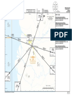 Standard Arrival Chart for Pontianak Airport