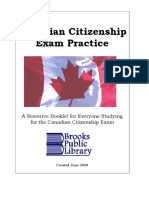 Canadian Citzenship Test