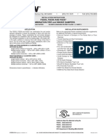 Fsd35, Fsd36 and Fsd37 Combination Fire and Smoke Dampers