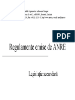 Regulamente Emise de ANRE