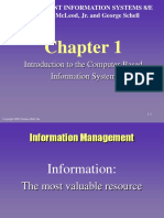 Introduction To The Computer-Based Information System