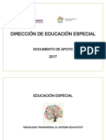 Dirección de Educación Especial