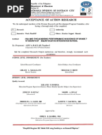 Acceptance of Action Research