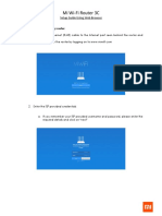 Mi Wi-Fi Router 3C: Setup Guide Using Web Browser