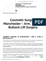 Cosmetic Surgery in Manchester by Dr. Deemesh Oudit PDF