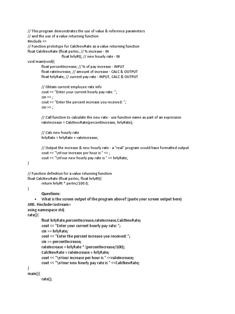 Functions Seatwork | PDF | Parameter (Computer Programming) | Computer ...
