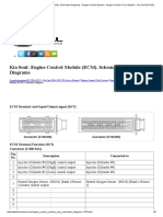 Interactive Panel Display: Kia Soul: Engine Control Module (ECM) - Schematic Diagrams