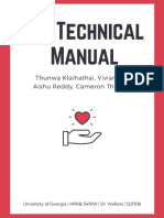 CPR Technical Manual: Thunwa Klaihathai, Vivian Le, Aishu Reddy, Cameron Thomas