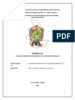 Practica 1 - Analisis de Productos Agroindustriales