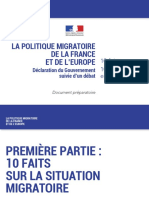 Immigration: Voici Le Document Que Le Gouvernement A Envoyé Aux Parlementaires