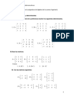 Actividad 4. Matrices y Determinantes