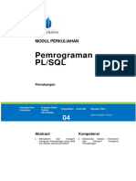 Pemrograman PL/SQL